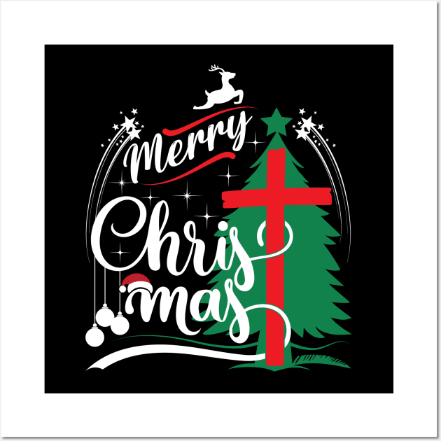 Merry Christmas Design Merry Christmas T Shirts-Christmas t-shirts funny Wall Art by GoodyBroCrafts